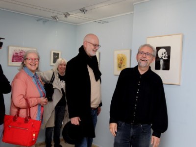 Vernissage des œuvres de l’artiste Eric&nbsp;Schelstraete