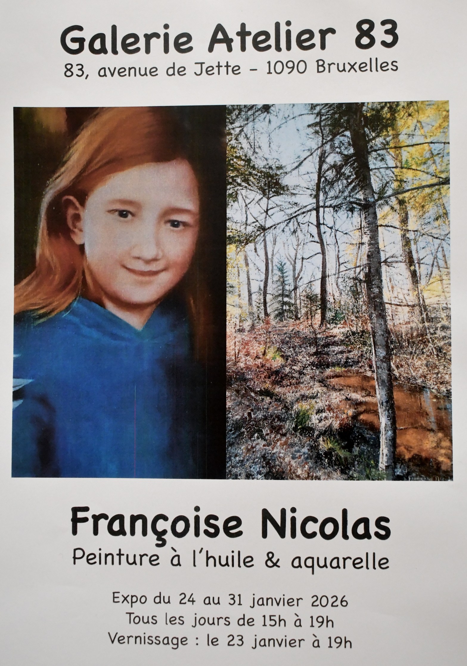Affiche Françoise Nicolas
